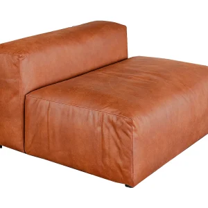 Enkele fauteuil – Bruin Stof van ledervezel – MIA