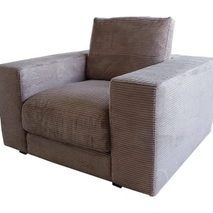 Enkele fauteuil – Taupe Koord – MADELINE
