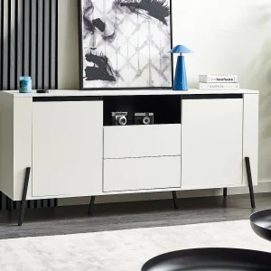 Dressoir met 2 deuren BLACKPOOL Wit Dressoir met 2 deuren BLACKPOOL Wit