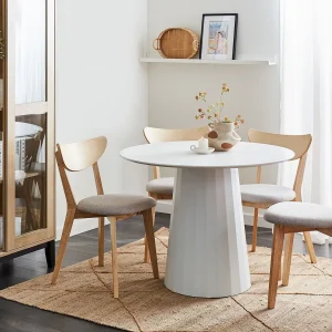 Eettafel PLATO Wit 100 cm 100 cm Metaal Eettafel PLATO Wit 100 cm 100 cm Metaal