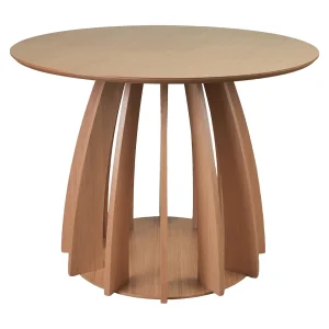 Eettafel – Eikenkleur – Ø100 cm – DICIFFY