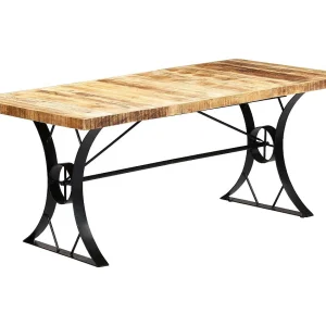 Eettafel 180x90x76 cm massief mangohout Eettafel 180x90x76 cm massief mangohout
