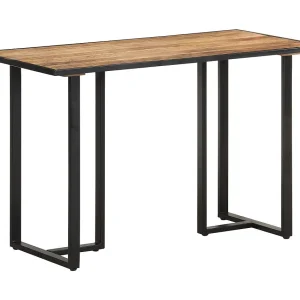 Eettafel 120 cm ruw mangohout Eettafel 120 cm ruw mangohout