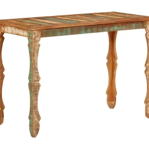 Eettafel 110x52x76 cm gerecycled massief hout Eettafel 110x52x76 cm gerecycled massief hout