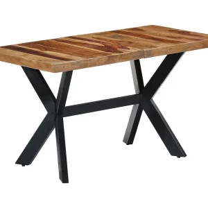 Eettafel 140x70x75 cm massief acaciahout Eettafel 140x70x75 cm massief acaciahout