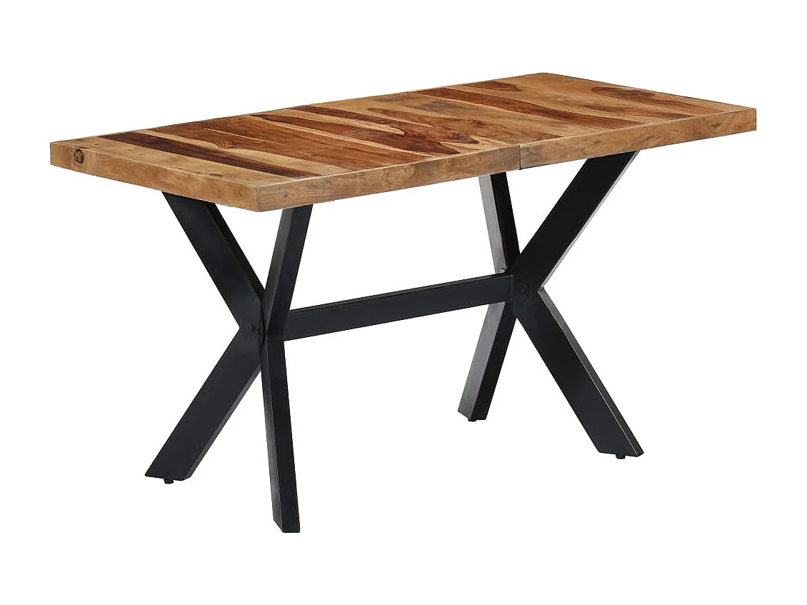 Eettafel 140x70x75 cm massief acaciahout