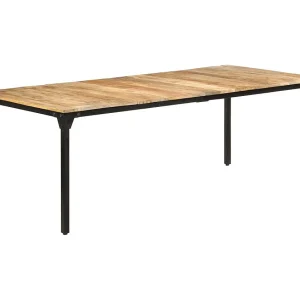 Eettafel 220x100x76 cm ruw mangohout Eettafel 220x100x76 cm ruw mangohout