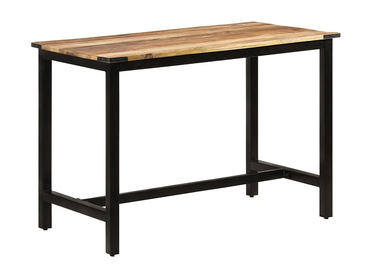 Eettafel 110x60x76 cm massief mangohout