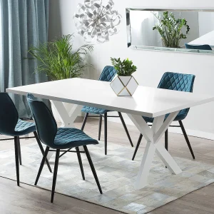 Eettafel LISALA Wit 180 cm 100 cm