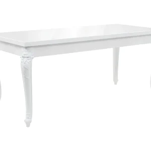 Eettafel 179x89x81 cm hoogglans wit Eettafel 179x89x81 cm hoogglans wit