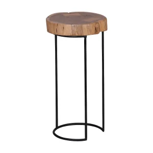 bijzettafel AKOLA massief houten acacia woonkamertafel