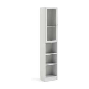 Dsitu boekenkast, Kantoorplank, Boekenkast, Bibliotheek, 41×28 h203 cm, Wit Dsitu boekenkast, Kantoorplank, Boekenkast, Bibliotheek, 41×28 h203 cm, Wit