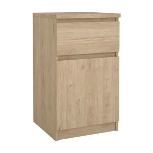 Francoise nachtkastje, Lage ladekast, Nachtkastje, Bedplank, 40×40 h70 cm, Eiken Francoise nachtkastje, Lage ladekast, Nachtkastje, Bedplank, 40×40 h70 cm, Eiken