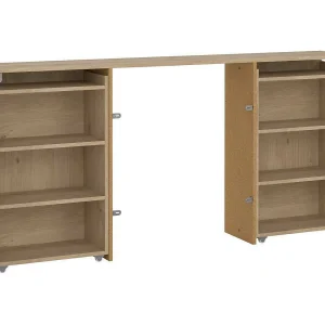 Drubb nachtkastje, Lage ladekast, Nachtkastje, Bedplank, 165×26 h80 cm, Eiken