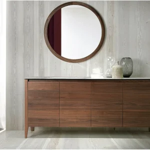 Dressoir van walnoot met blad van keramisch marmer 3080 ANGEL CERDA