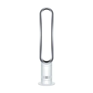 Dyson AM07 Bladeless Tower Ventilator 100,7cm 56W + Afstandsbediening – Wit/Zilver
