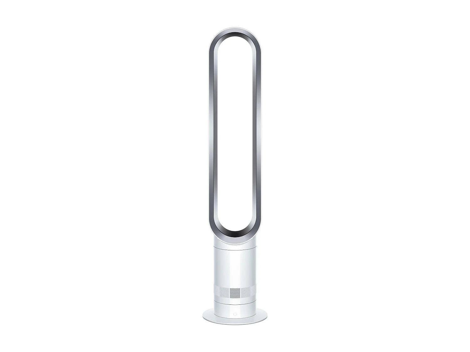 Dyson AM07 Bladeless Tower Ventilator 100,7cm 56W + Afstandsbediening - Wit/Zilver