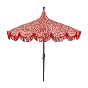Edelman Kelly stokparasol rood – Ø235 x 238 cm Edelman Kelly stokparasol rood – Ø235 x 238 cm