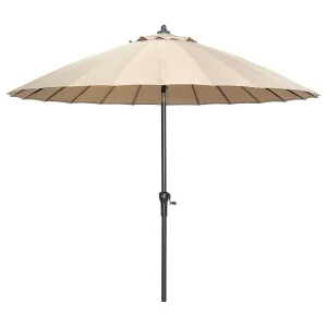 Garden Impressions Parasol Manilla Ø250 cm – taupe Garden Impressions Parasol Manilla Ø250 cm – taupe