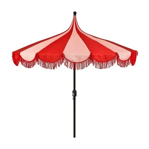 Edelman Kim stokparasol rood – Ø235 x 238 cm Edelman Kim stokparasol rood – Ø235 x 238 cm