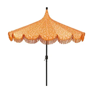 Edelman Kelly stokparasol oranje – Ø235 x 238 cm Edelman Kelly stokparasol oranje – Ø235 x 238 cm