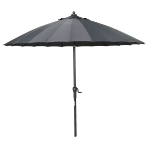 Garden Impressions Parasol Manilla Ø250 cm – donker grijs Garden Impressions Parasol Manilla Ø250 cm – donker grijs