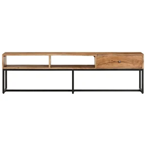 Garden Furniture – Tv-meubel 160x30x45 cm massief acaciahout Garden Furniture – Tv-meubel 160x30x45 cm massief acaciahout