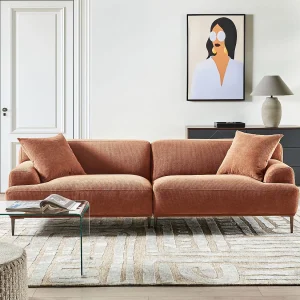 Bank MATILA Stof Goudbruin 3-zitter