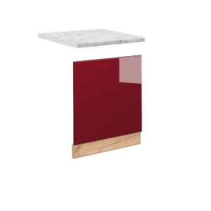 Frontpaneel bordeauxrode hoogglans 60×1.6×67.4 fame-line Frontpaneel bordeauxrode hoogglans 60×1.6×67.4 fame-line