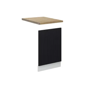 Frontpaneel zwart gestreept 45×1.6×67.4 fame-line Frontpaneel zwart gestreept 45×1.6×67.4 fame-line