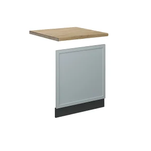 Frontpaneel licht blauw-grijs 60×1.6×67.4 fame-line