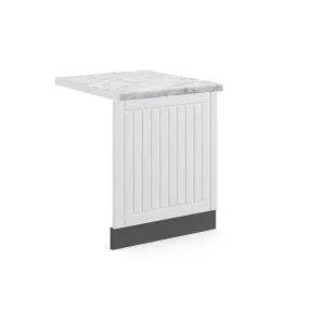 Frontpaneel wit landhuis 60×1.6×67.4 fame-line