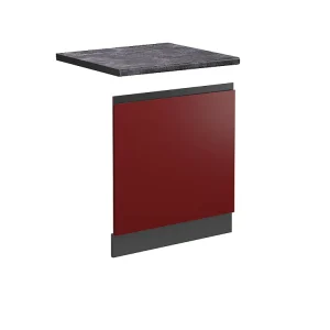 Frontpaneel rood 60×1.6×57.2 r-line Frontpaneel rood 60×1.6×57.2 r-line