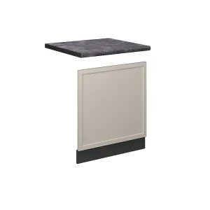 Frontpaneel grijsbeige 60×1.6×67.4 fame-line Frontpaneel grijsbeige 60×1.6×67.4 fame-line