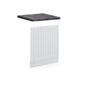 Frontpaneel wit landhuis 60×1.6×67.4 fame-line Frontpaneel wit landhuis 60×1.6×67.4 fame-line