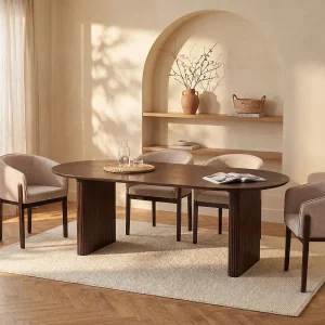 Eettafel 8 plaatsen van mangohout – Naturel – NEVILI Eettafel 8 plaatsen van mangohout – Naturel – NEVILI