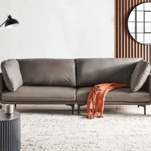 REVSNES Kunstleer Bruin 3-zitter REVSNES Kunstleer Bruin 3-zitter