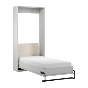 Fergus Wit 90×200 opklapbed inclusief lattenbodem en hoofdbord