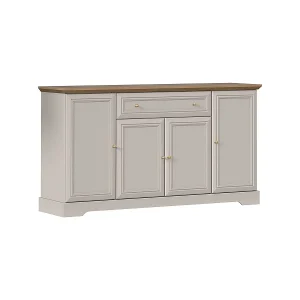 Dressoir 4 deuren 1 lade Dulci Kasjmier en Hout Dressoir 4 deuren 1 lade Dulci Kasjmier en Hout