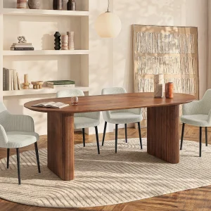 Eettafel 8 plaatsen van mangohout – Naturel – BALIMELA Eettafel 8 plaatsen van mangohout – Naturel – BALIMELA