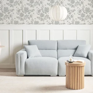 Bank FAUSKAN Stof Lichtblauw 3-zitter Bank FAUSKAN Stof Lichtblauw 3-zitter