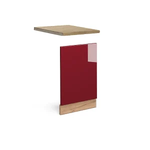 Frontpaneel bordeauxrode hoogglans 45×1.6×67.4 fame-line Frontpaneel bordeauxrode hoogglans 45×1.6×67.4 fame-line