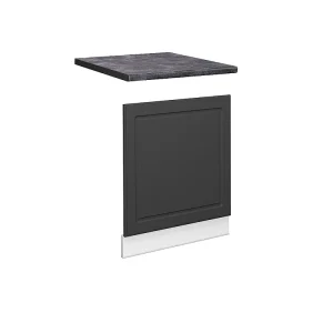 Frontpaneel antraciet-goud 60×1.6×67.4 fame-line Frontpaneel antraciet-goud 60×1.6×67.4 fame-line