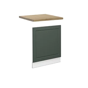 Frontpaneel groen-goud landhuis 60×1.6×67.4 fame-line