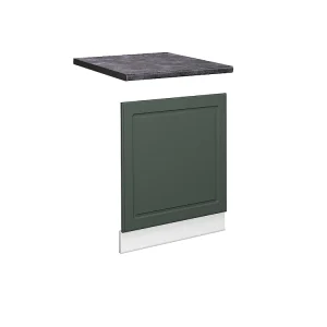 Frontpaneel groen-goud landhuis 60×1.6×67.4 fame-line