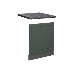 Frontpaneel groen-goud landhuis 60×1.6×67.4 fame-line