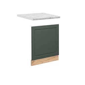 Frontpaneel groen-goud landhuis 60×1.6×67.4 fame-line