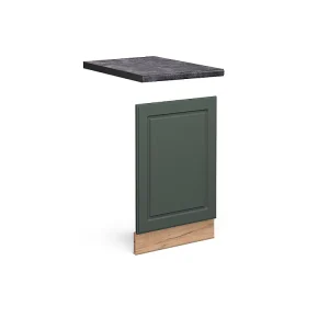 Frontpaneel groen-goud landhuis 45×1.6×67.4 fame-line