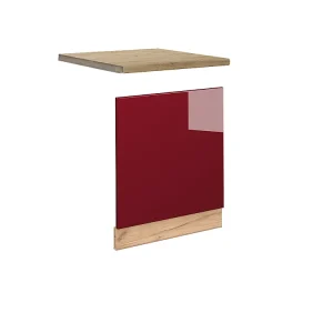 Frontpaneel bordeauxrode hoogglans 60×1.6×67.4 fame-line Frontpaneel bordeauxrode hoogglans 60×1.6×67.4 fame-line