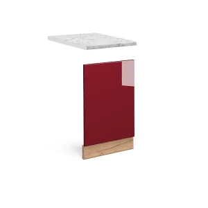 Frontpaneel bordeauxrode hoogglans 45×1.6×67.4 fame-line Frontpaneel bordeauxrode hoogglans 45×1.6×67.4 fame-line